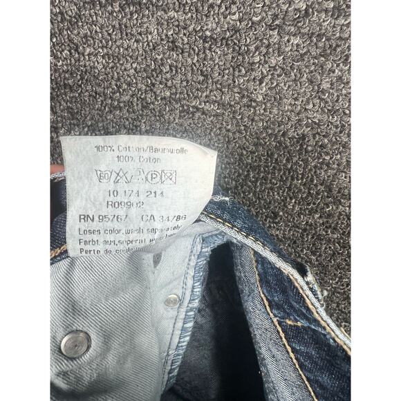 MAVI Kate Style 174 25x30 Bootcut Denim Jeans Womens  Button Fly Low Rise Blue - Picture 8 of 13